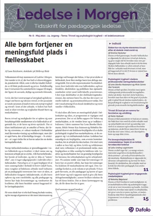 Ledelse i Morgen, Årgang 24, Nr. 8. Maj 2021 (E-tidsskrift)