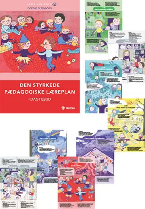 Den styrkede læreplan i dagtilbud. Hæfte og 8 stk. A3 plakat
