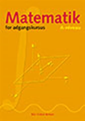 Matematik for adgangskursus A.