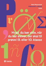 Prøveinfo Lærere 2026