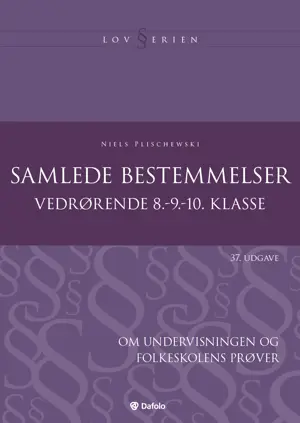 Samlede bestemmelser, 37. udgave