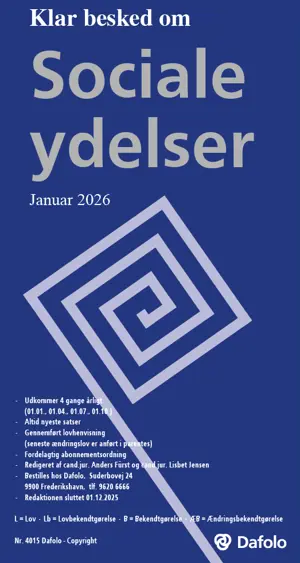Sociale ydelser - abonn.
januar-april-juli-oktober 2026